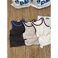 Elborn D382 cotton trim tank top