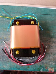 หม้อแปลงไฟฟ้า Ac to Ac หม้อแปลงเครื่องเสียง แบบ c core รุ่น U45++ 3200Va (28แอมป์) ลงกล่อง4.2นิ้ว