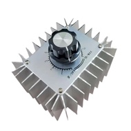 HB HB 1pcs AC 220V 5000W SCR Voltage Regulator Controller LED Dimming Dimmers Thermostat 5000W Motor