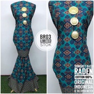 KAIN PASANG - SONGKET PRINTED BATU RADEN