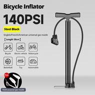 Bicycle Pump 160PSI/140PSI High Pressure Inflator Motorcycle Basikal MTB Bike Manual Air Pump Portab