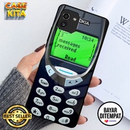 Case Samsung A03 casing hp Samsung A03 - Fashion Motif Nokia Jadul (CASE KITA)- Pelindung Mika Hardc