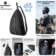 Rockbros H34 Tas Backpack Motorcycle Helmet 6L Motorcycle Helmet Convenient Reflective Logo Motorcyc