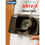 No. Song for Ricoh GR4 Square Metal Hood GR3XGR3GRIVHDF Camera Lens Mount Hood Micro Single Retro Ca