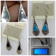 New Item 925 Sterling Silver Earrings Weight Approximately 4.19 Grams
