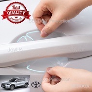 Toyota Cross Car Door Handle Bowl Anti Scratch Protector TPH Protection Film 4 pieces Car Accessories