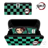 ANIPLEX - 鬼滅之刃 鬼滅の刃 日版 pacapo 化妝袋 防水面料 筆袋 180度打開 多功能 收納袋 化妝包 惡魔殺手 (竈門炭治郎)