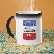 Mug Magic Citroen 2CV red white and blue