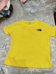 The north face t- shirt（120cm)