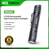 NEXTORCH E52C Rechargeable High Performance Flashlight 3000 Lumen Waterproof Flashlight Camping