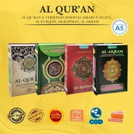 Al Quran Kecil Ukuran A5 Al Quran Terjemah Tajwid Perkata Quran