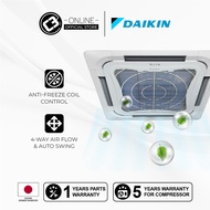 (WEST)Daikin Non Inverter Ceiling Cassette(FCC)1.0HP - 6.0HP