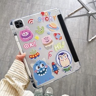 🔥ส่งจากไทย🔥toy story โปร่งใส เคส for iPad air7 2025 11 pro 2024 11 air6 10.2 Gen11 10 9 8 2022 เคสไอ