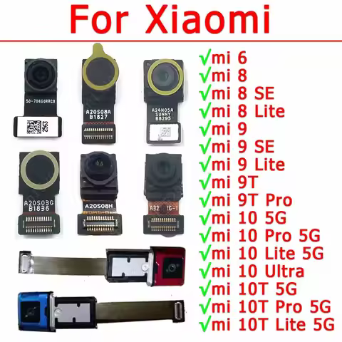 For Xiaomi Mi 10T Pro 10 Ultra 6 8 Lite 9 SE 9T Mi6 Mi8 Mi9 Mi10 Facing Front Selfie Camera Module F