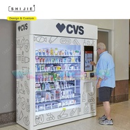 combo vending machine automated cold food vending machines professional pharmacy snacks drink vending machines