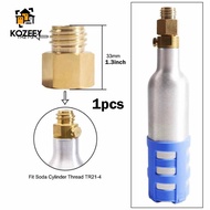 [KOZEEY] CO2 Cylinder Quick Connect Adapter Brass Connector CO2 Soda Cylinder Adapter