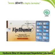 Vipalbumin Kapsul Ikan Gabus Original Suplemen Daya Tahan Tubuh Vip Albumin