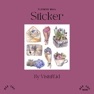 [Vistuff.id] Flower Mail Sticker