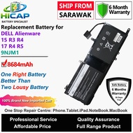 HICAP DELL Laptop Battery 9NJM1 99Wh for Dell Alienware 15 R3 R4 Dell Alienware 17 R4 R5