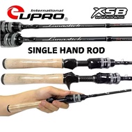 JORAN Eupro Lunastick singel hand Classic LUXURY spinning casting fishing rod 1 piece
