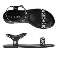Holster Glitz Black HST219BL รองเท้าส้นแบนแบบรัดส้น