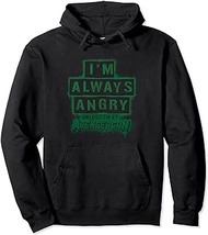 Ms. Marvel Hulk New Jersey Avengercon Always Angry Pullover Hoodie