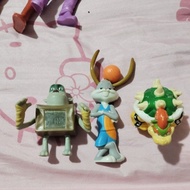 Bugs Bunny, Mario, Box Trolls 10cm Combo Hard Toys