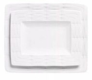 【送料無料】キッチン用品・食器・調理器具・陶器　レノックスエンターズ白レノックスの彫刻プレートセットとLenox Entertain 365 Sculpture Plate Set Of 2 Whit
