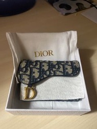 Dior SADDLE 翻蓋卡片套