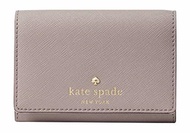 Kate Spade Mikas Pond Christine Leather Wallet City Scape Grey