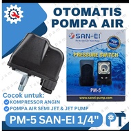 Sanei PM5 Automatic Promo 1/ 4 Inch - Pressure Switch Semijet Jetpump PM 5 San-ei 1/4 PM-5"