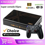 Kinhank Super Console X5 PRO Retro Video Game Consoles with 4T Hard Drive 16000 Games for PS2/WII/SS