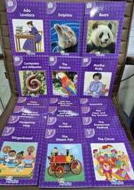 Jolly Phonics Readers Level 5 Purple complete set of 18 books