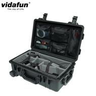 【加贈原廠行李束帶】Vidafun V22 防水耐撞提把拉桿收納氣密箱 登機箱 防護收納套組 公司貨/ 綠色組合