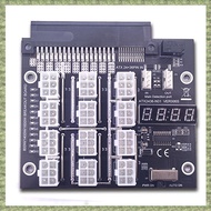 For BTC Mining PSU 12V ATX 24+ 36PIN to 12x 6Pin Power Supply Adapter Converter Enhanced Design Brea