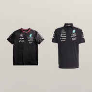 [🇲🇾 Ready Stock] Original 2025 Adidas & 2024 Tommy Mercedes-AMG PETRONAS F1 Tee Shirt Polo