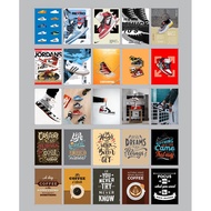 Snakers and cafe posters 25 pcs size 30 x 40