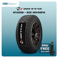 ยางรถกระบะและรถSUV NITTO รุ่นNT420SD ขนาด255/55R18 ยางปี2024 (ราคาต่อเส้น) แถมจุ๊บเติมลมฟรี As the P