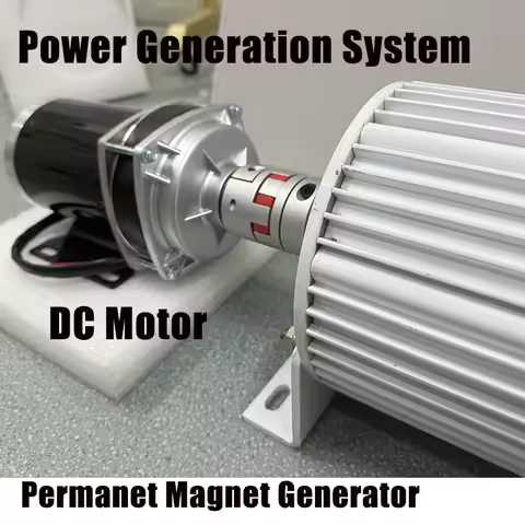Low Noise Low RPM 50HZ 20KW 30KW 48V 96V 220V 380V 3Phase Motor Alternator Electric Permanent Magnet