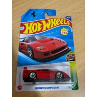 Hot Wheels Ferrari F40 Competizione Red