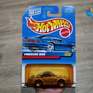 HOT WHEELS PORSCHE 959 BLUE CARD (FREE PEOTECTOR)