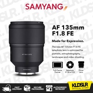 Samyang AF 135mm F1.8 FE Lens for Sony A7IV/ A7III/ A7C/ A7 II/ A7R III/ A7R IV/ A7S III