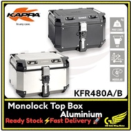 KAPPA TOP BOX KFR480 ALUMINIUM 48L MOTORCYCLE K FORCE MONOKEY KFR480A KFR480B ~ 48 LITER