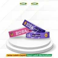 Custom Print Concert Bracelet Art Paper/Wristband Concert/Event/Birthday Party/Custom Wristband