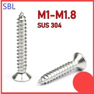 [SS-HX] 304 Stainless Steel Self-Tapping Screw Phillips Countersunk Head Screw Flat Head Self-Tappin