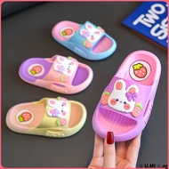 Children's Slippers Girls Rabbit Slippers New Products in Stock Girls' Non-Slip Soft Sole Slippers G