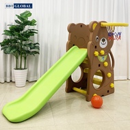 Cầu trượt Hàn Quốc có ném bóng rổ BBT Global CHD160