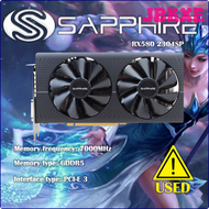JBKXE Sapphire RX580 2304SP(Full Blood) 8G D5 Platinum OC Game graphics card AHEFS