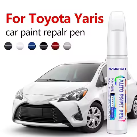 For Toyota Yaris 1999-2025 XP90 XP130 XP210 Paint Repair Pen Touch Up Scratch Remover DIY Auto Acces