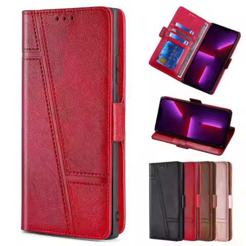 Luxury PU Leather Case For Realme GT Explorer Master Neo 2 2T GT2 GT5 3 3T 5 150W 240W GT3 Edition P